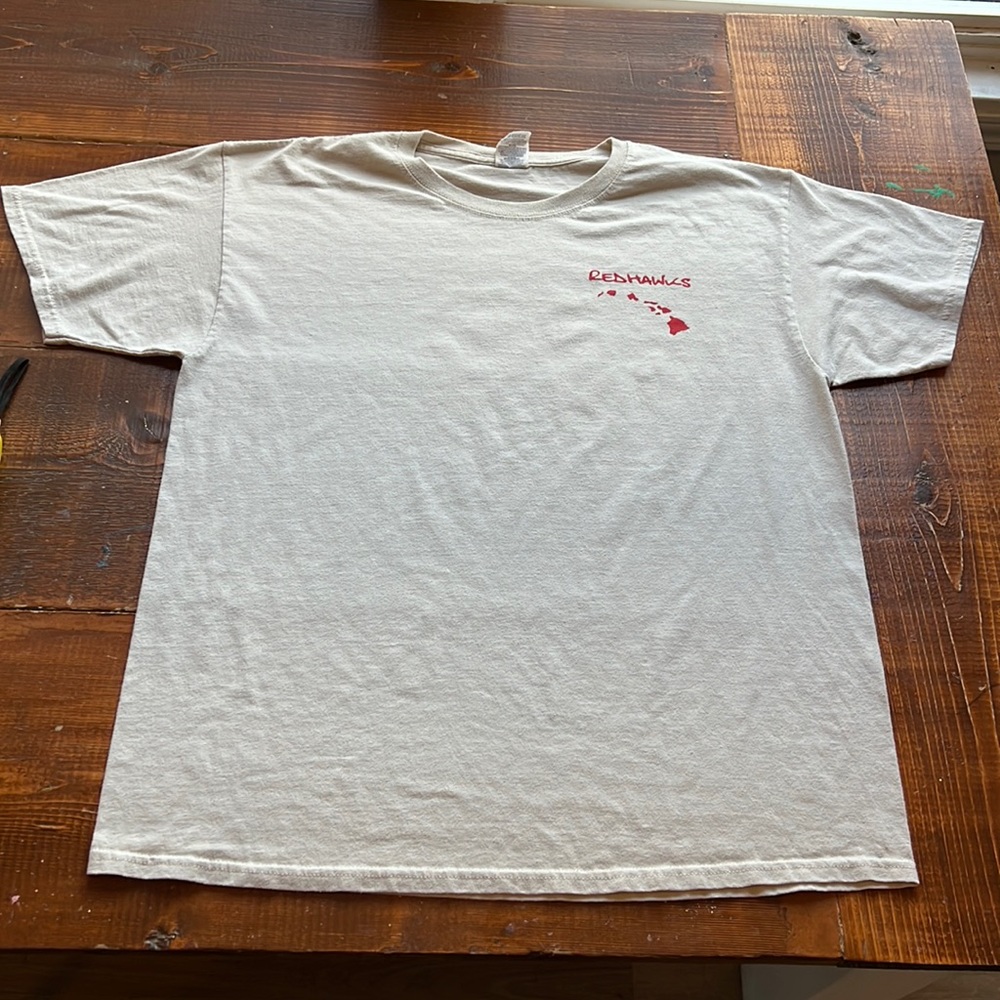 Vintage Hawaii red hawks shirt